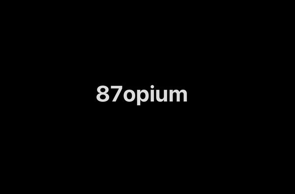87opium